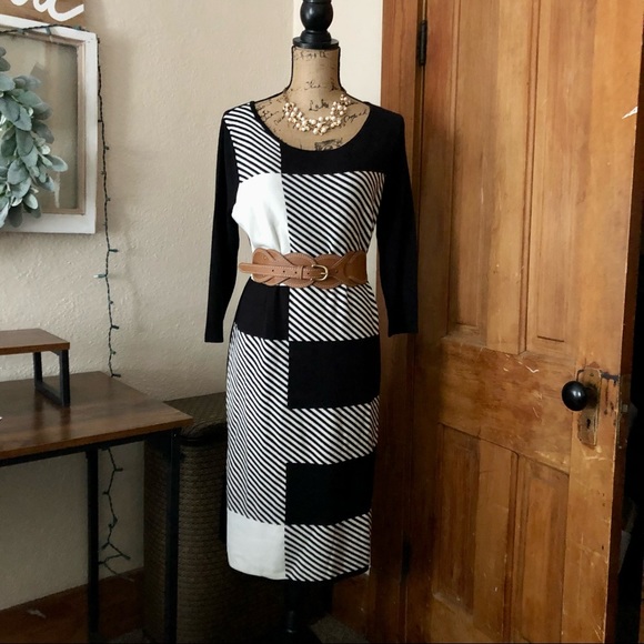 est 1946 Dresses & Skirts - Est 1946 Plaid Sweater Dress